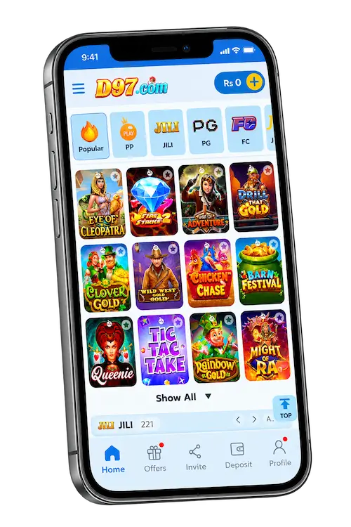 D97 Game Categories Available